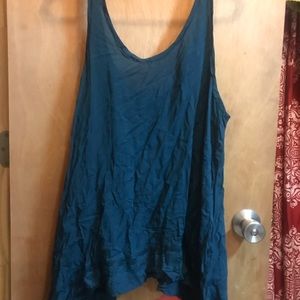 EUC FREE PEOPLE LACE TRIM TANK